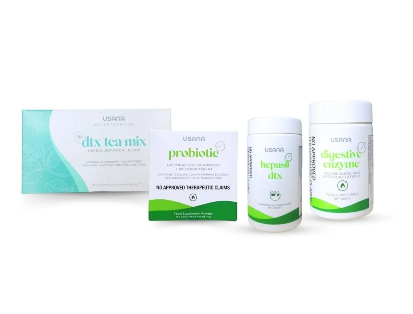USANA® Digestive Enzyme and Hepasil DTX™ – Camille Health Products