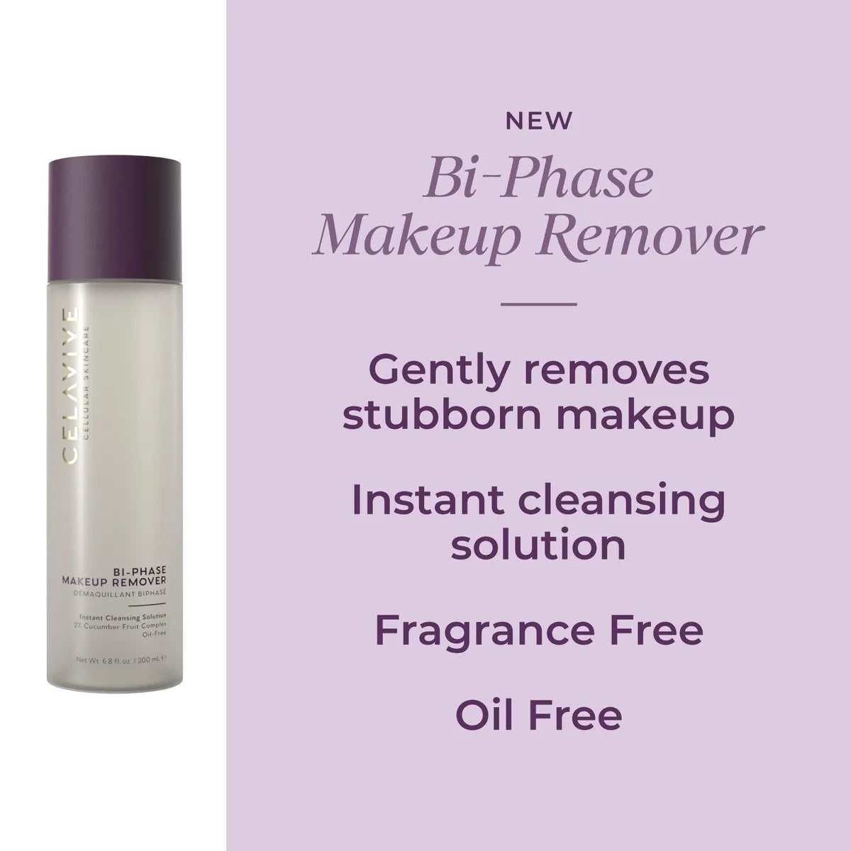 Celavive Bi-Phase Makeup Remover: Daily Clean